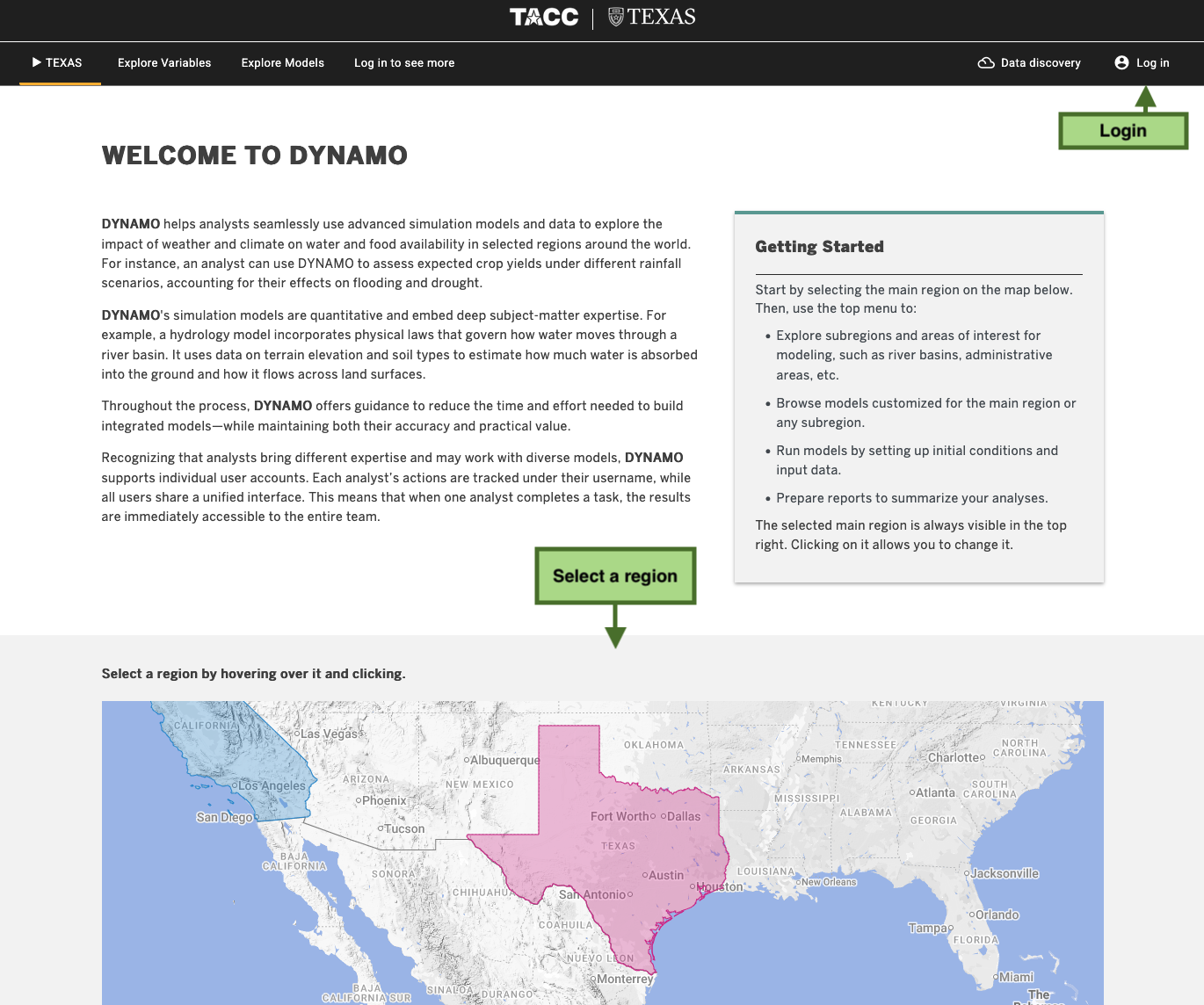 Main page