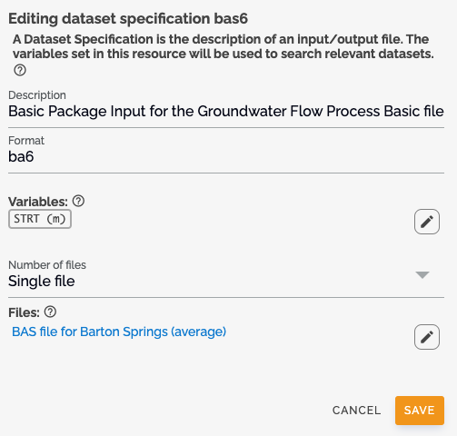 Edit input